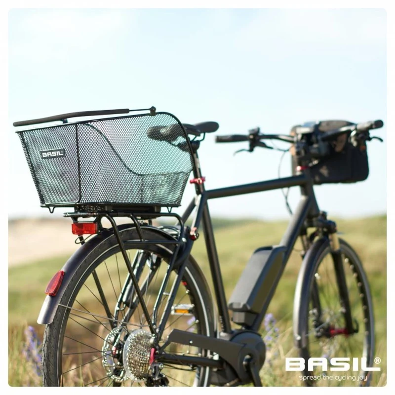 Basil Icon rear bike basket