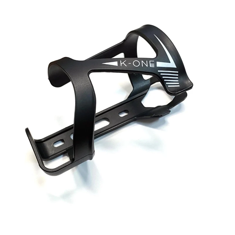 Bike bottle holder with side insertion