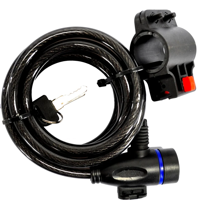 PNA key spiral lock with support