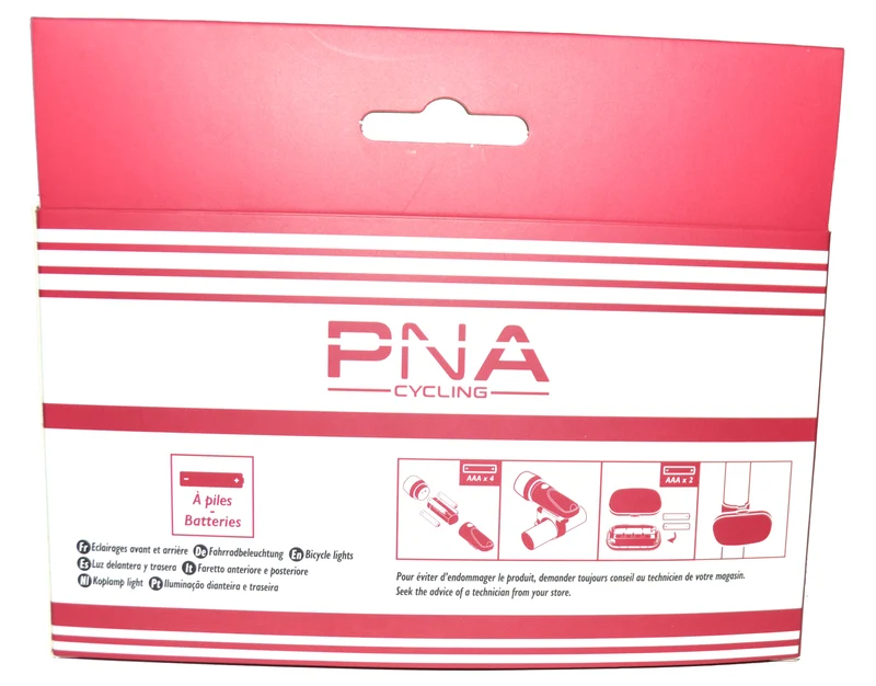 PNA LED battery-powered bicycle lighting