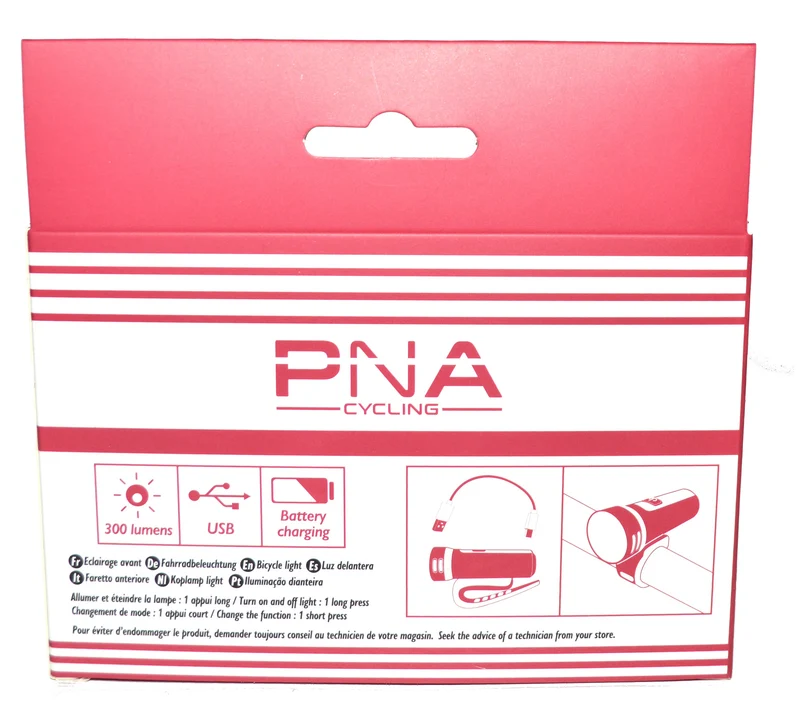 PNA 300 Lumens USB front bike light