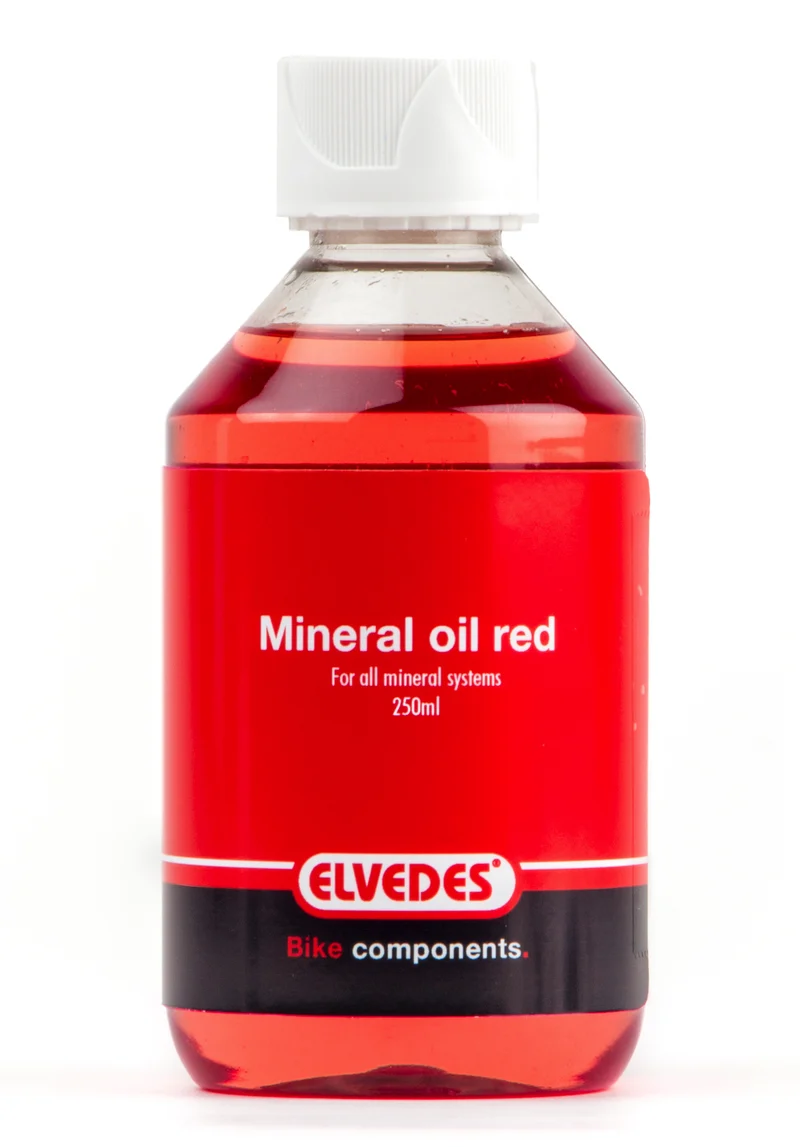 Huile minérale rouge Elvedes pour Mineral Systems 250ml