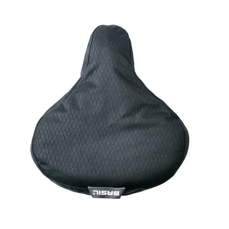 Basil waterproof bike saddle cover Black