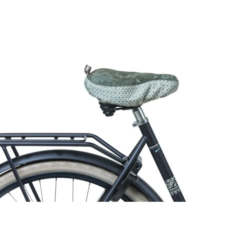 Basil Bohème bike saddle cover