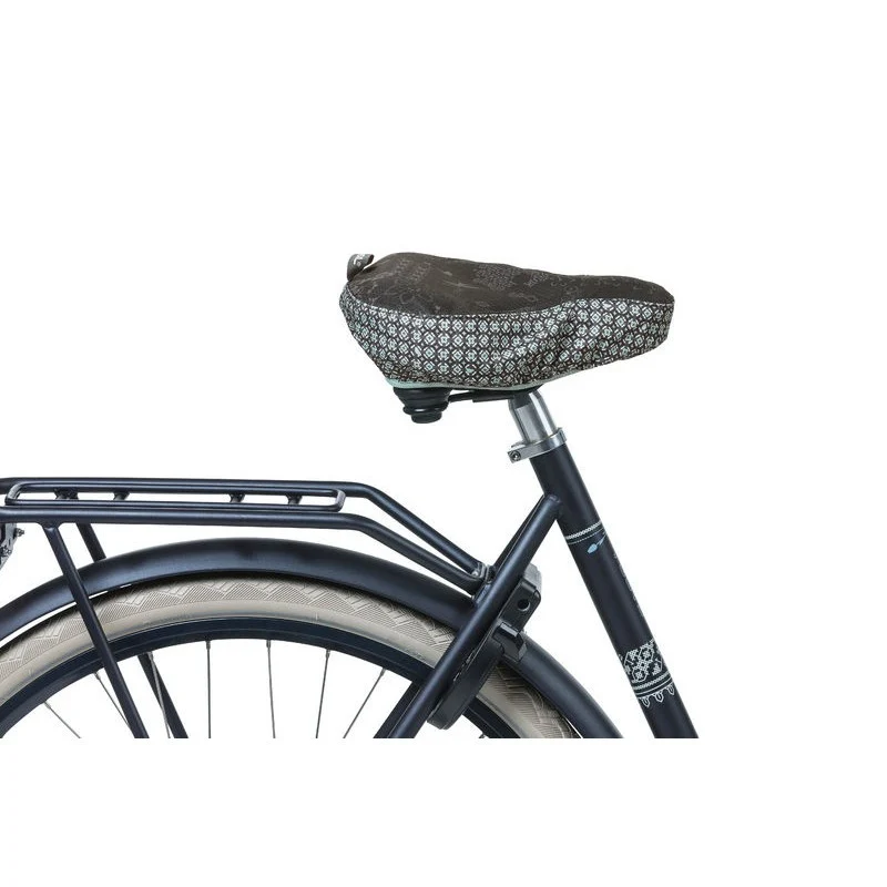 Basil Bohème bike saddle cover