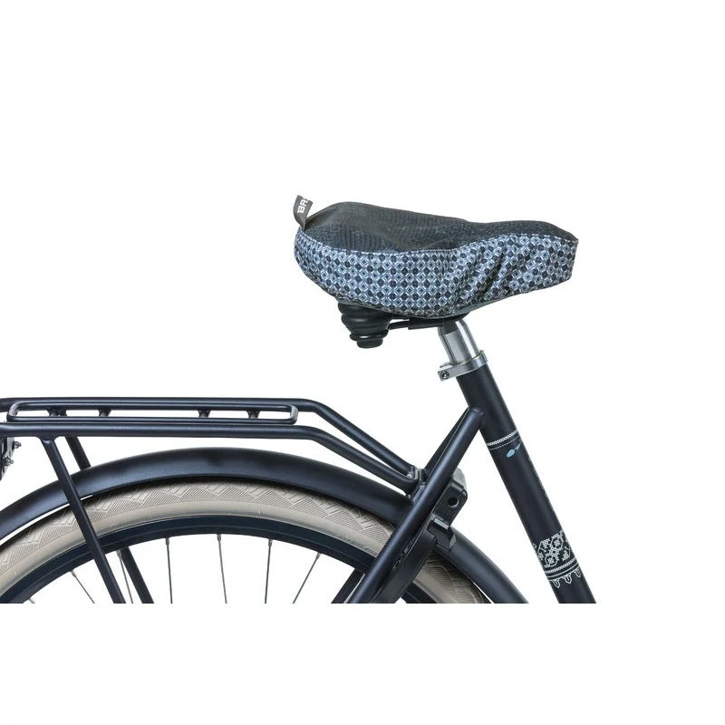 Basil Bohème bike saddle cover