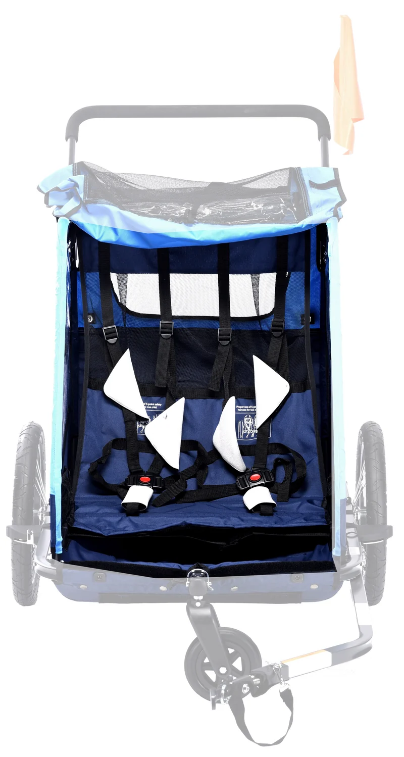 Interior seat + belts for PNA Eco+ bike trailer