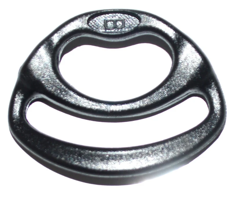 Bicycle helmet strap loop