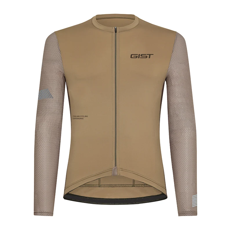 Maillot Gist Été Ray Anti-Uv Beige Manches Longues M