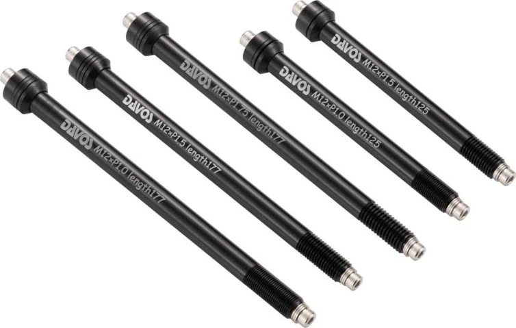 Minoura Davos thru-axle with rack thread