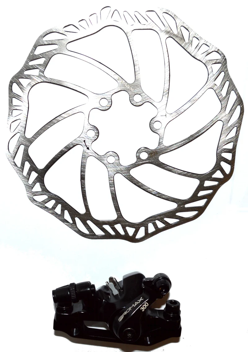 Mechanical rear caliper kit + 160 mm Promax disc