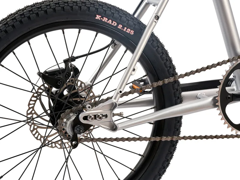 Cinelli Tutto Mini Silver Bootleg singlespeed bike
