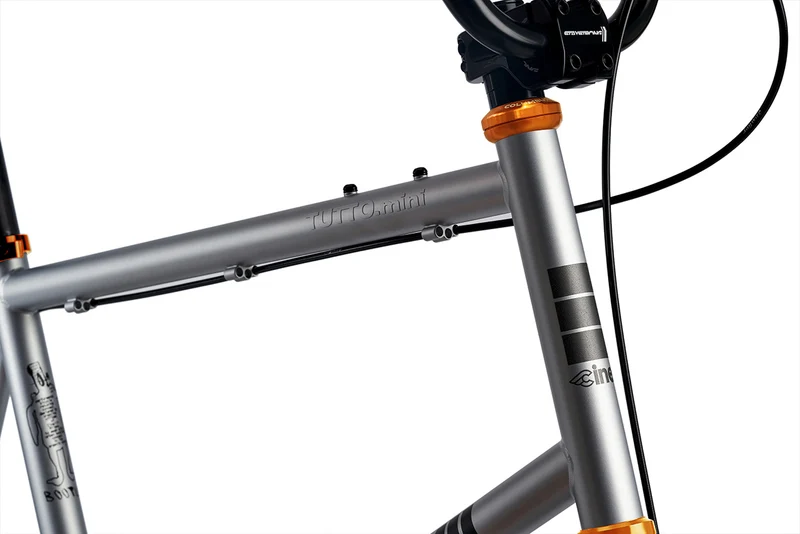 Cinelli Tutto Mini Silver Bootleg singlespeed bike