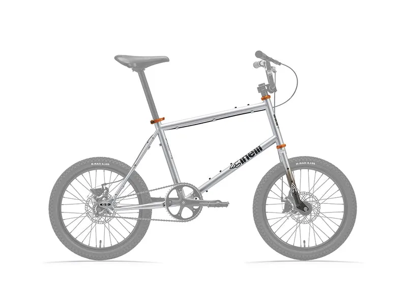 Cinelli Tutto Mini Silver Bootleg singlespeed bike