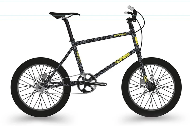 Cinelli Tutto Mini Silver Bootleg singlespeed bike