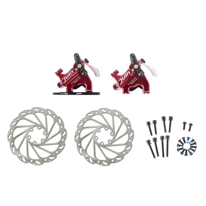 Juin tech F-1 mechanical pull hydraulic brake caliper set
