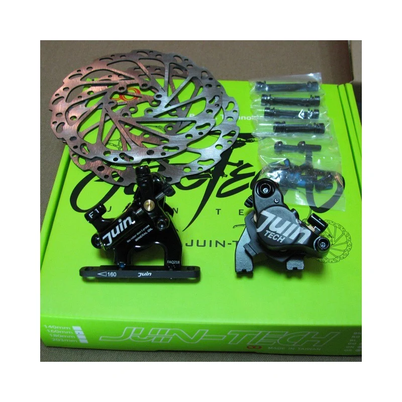 Juin tech F-1 mechanical pull hydraulic brake caliper set