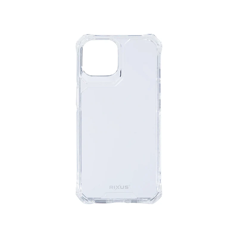 Coque Smartphone-Telephone Rixus Armor-X Anti Choc Pour Apple Iphone 13 Transparent (Vendu A L'Unite)