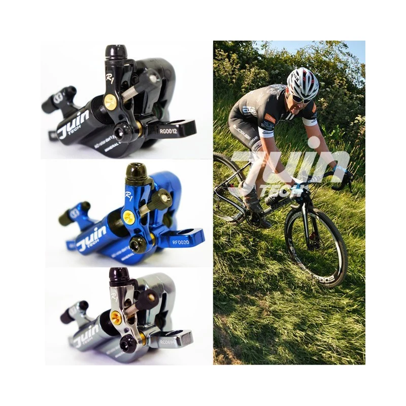 Juin tech R-1 mechanical pull hydraulic brake caliper set