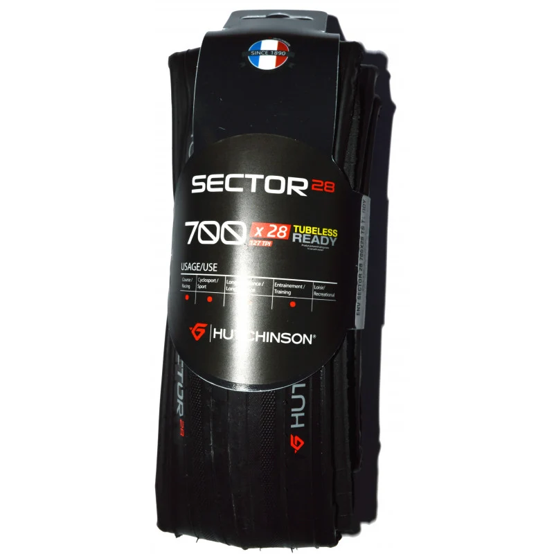 Hutchinson Sector 28 Hardskin 700 x 28c reinforced slick tire