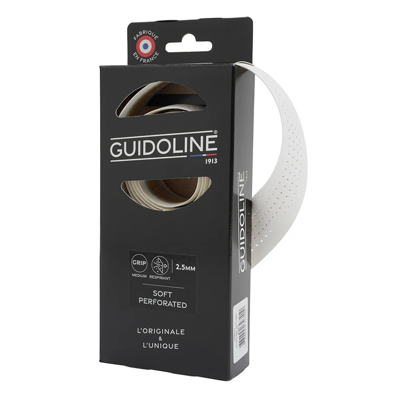 Ruban De Guidon - Cintre Velox Soft Grip Perfore Blanc - Guidoline