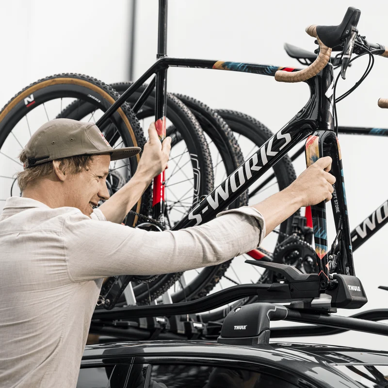 Thule TopRide roof bike rack