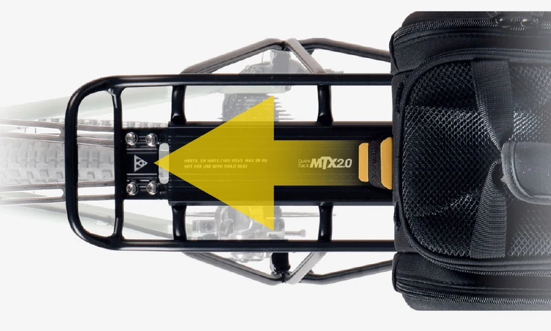Fat Bikes Topeak UNI Super Tourist FAT Disc MTX 2.0 Rear Rack