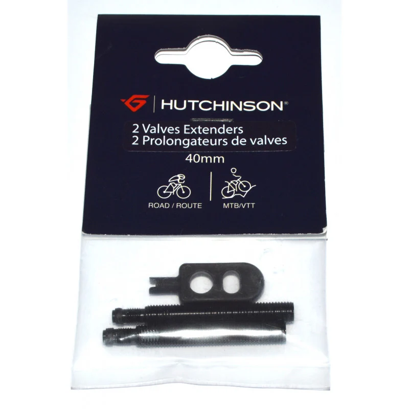 Pair of Hutchinson 40mm valve extenders