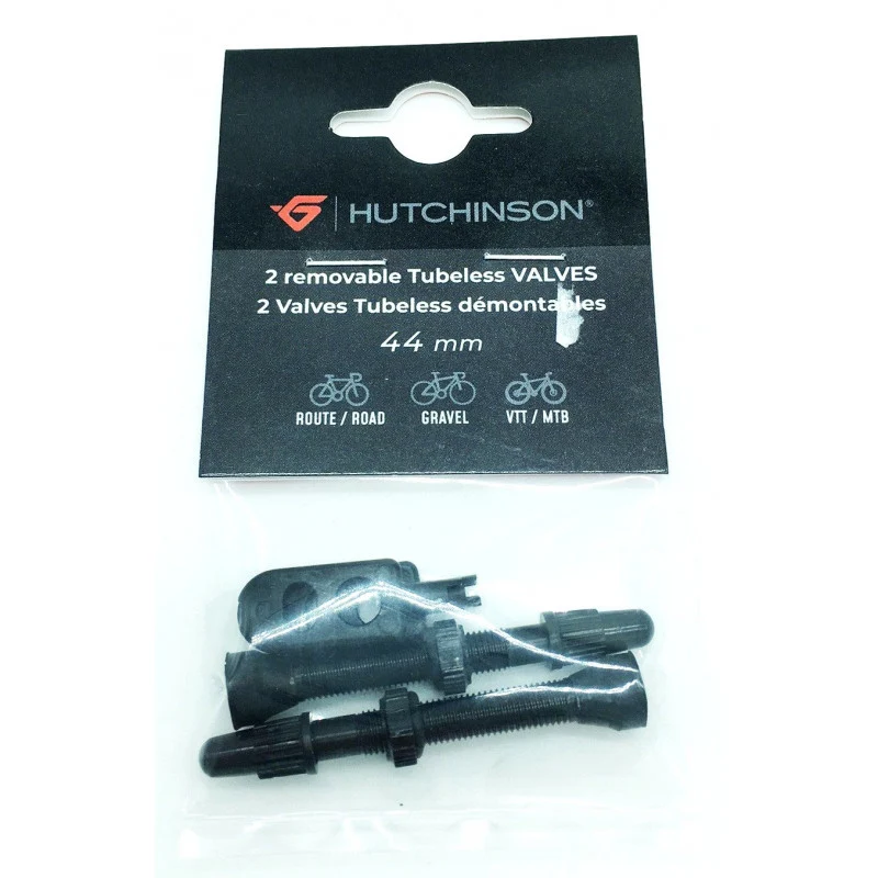Pair of Hutchinson 44mm Tubeless Valves