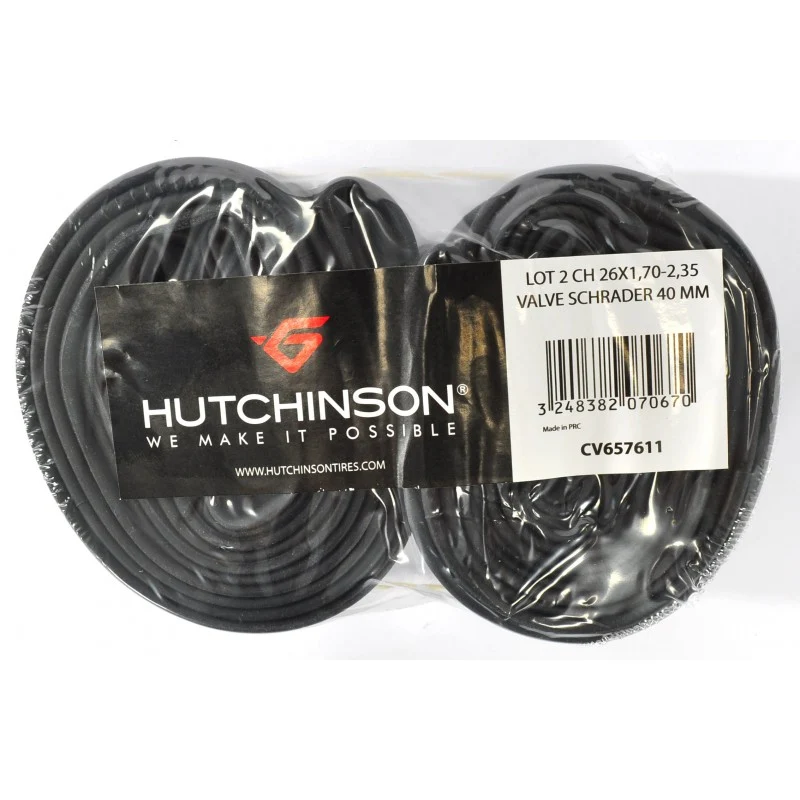 Set of two Hutchinson inner tubes 26 x 1.70-2.35