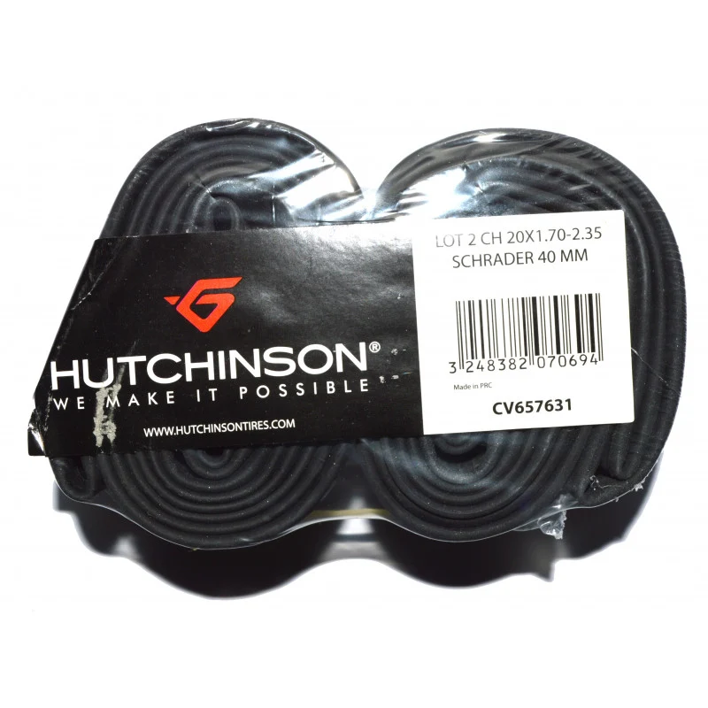 Set of two Hutchinson inner tubes 20 x 1.70-2.35