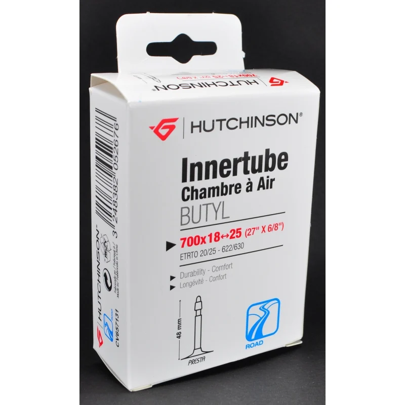 Hutchinson inner tube 700 x 18-25c