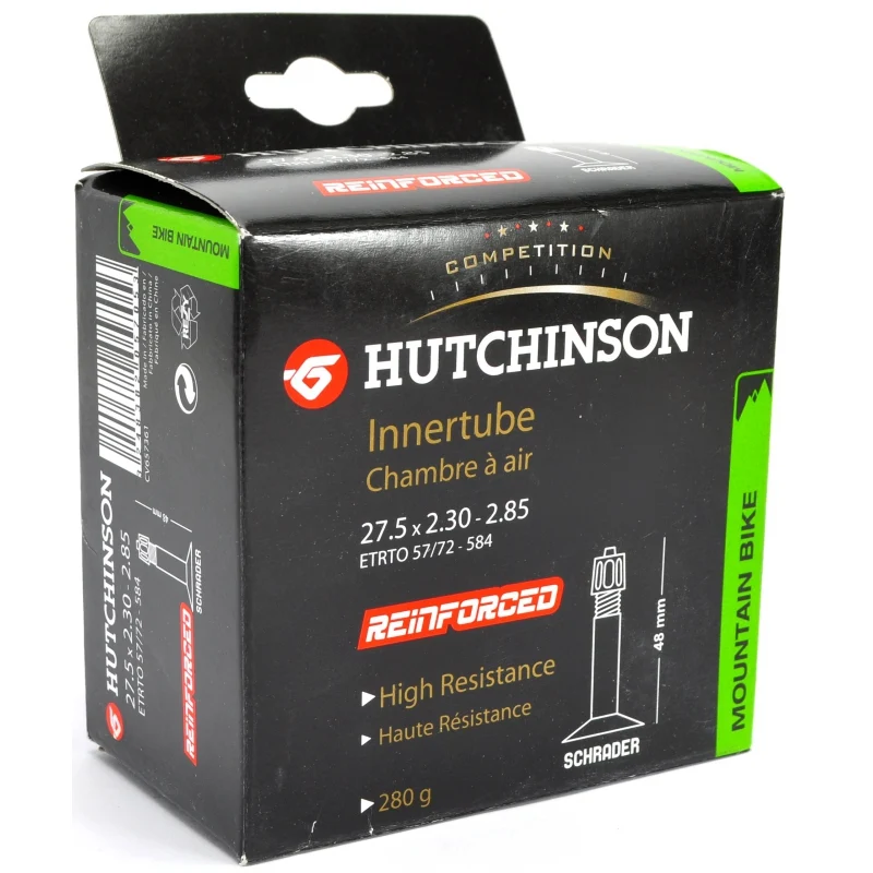 Hutchinson reinforced inner tube 27.5 x 2.30-2.85