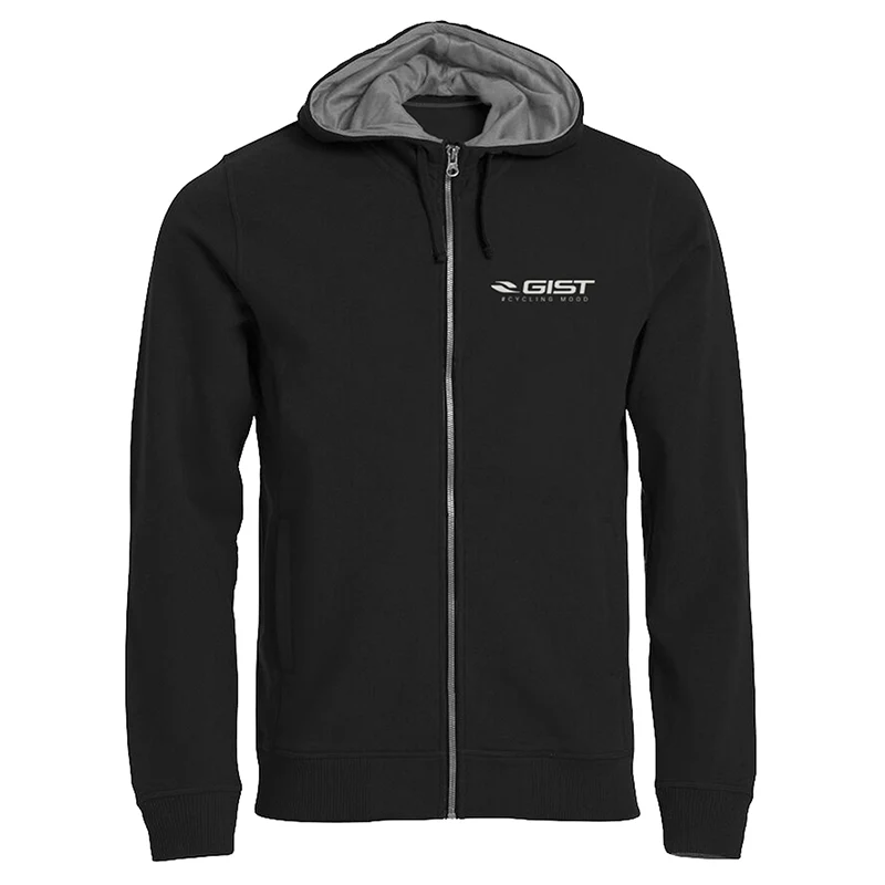 Sweat-Shirt A Capuche Gist Noir Logo Gist L