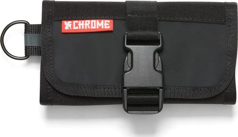 Chrome Doubletrack Saddle Roll saddle bag