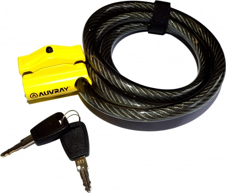 Auvray S Lock saddle lock with key