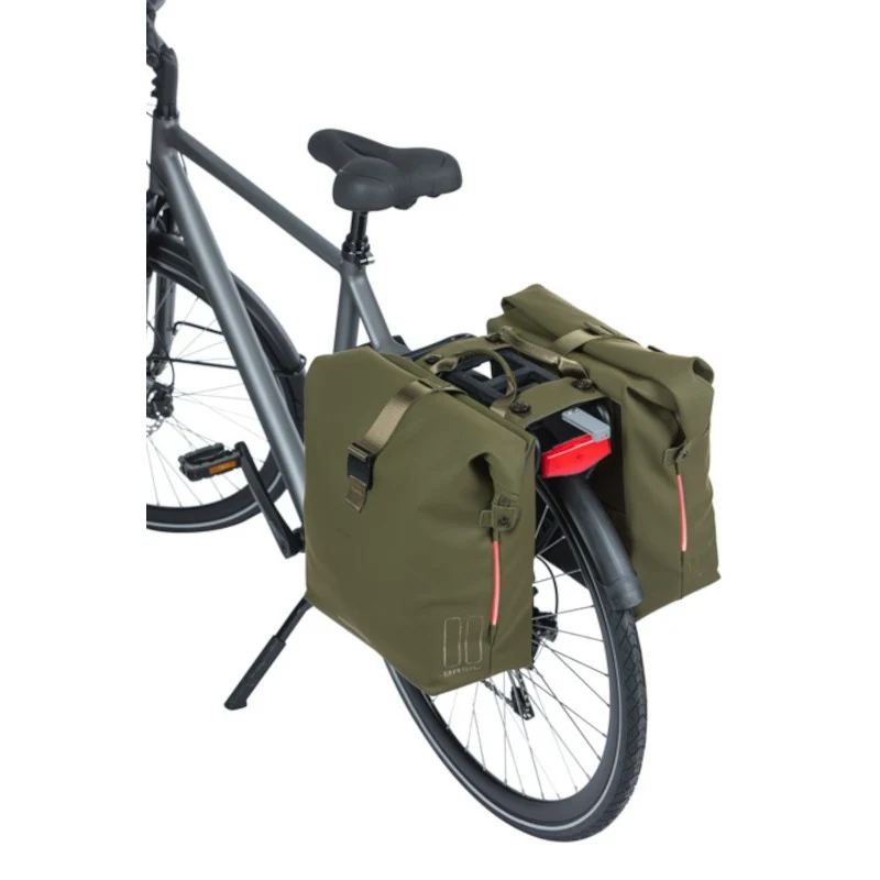 Basil SoHo LED double bike bag 41L