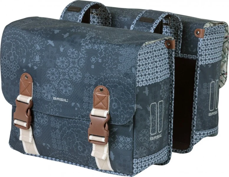 Basil Bohème double bike bag 35L