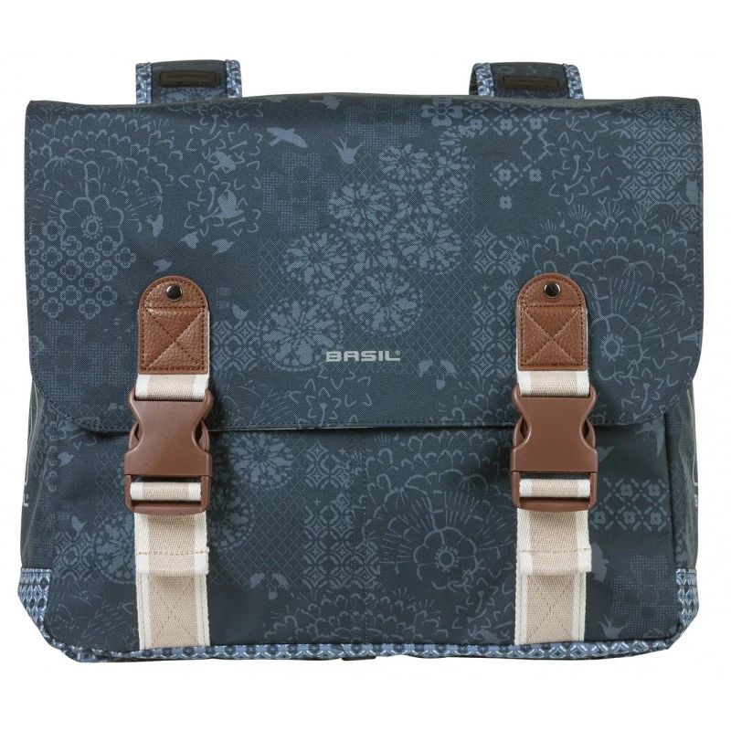 Basil Bohème double bike bag 35L