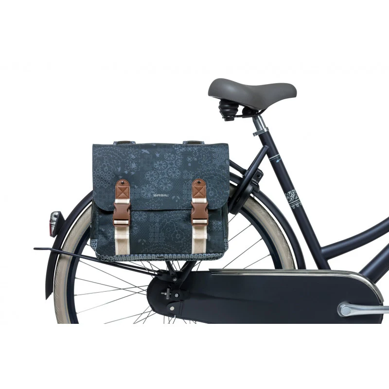 Basil Bohème double bike bag 35L