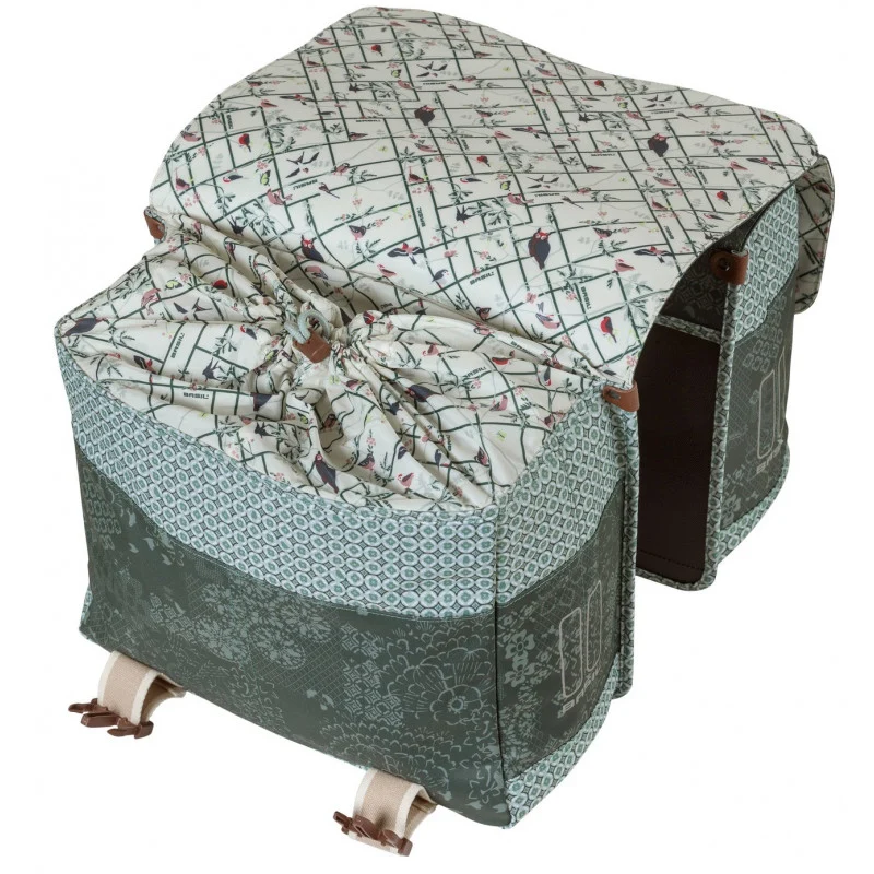 Basil Bohème double bike bag 35L