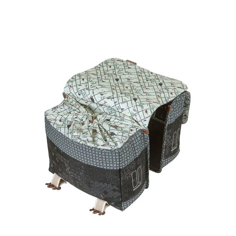 Basil Bohème double bike bag 35L