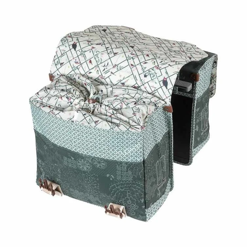Basil Bohème double bike bag 35L