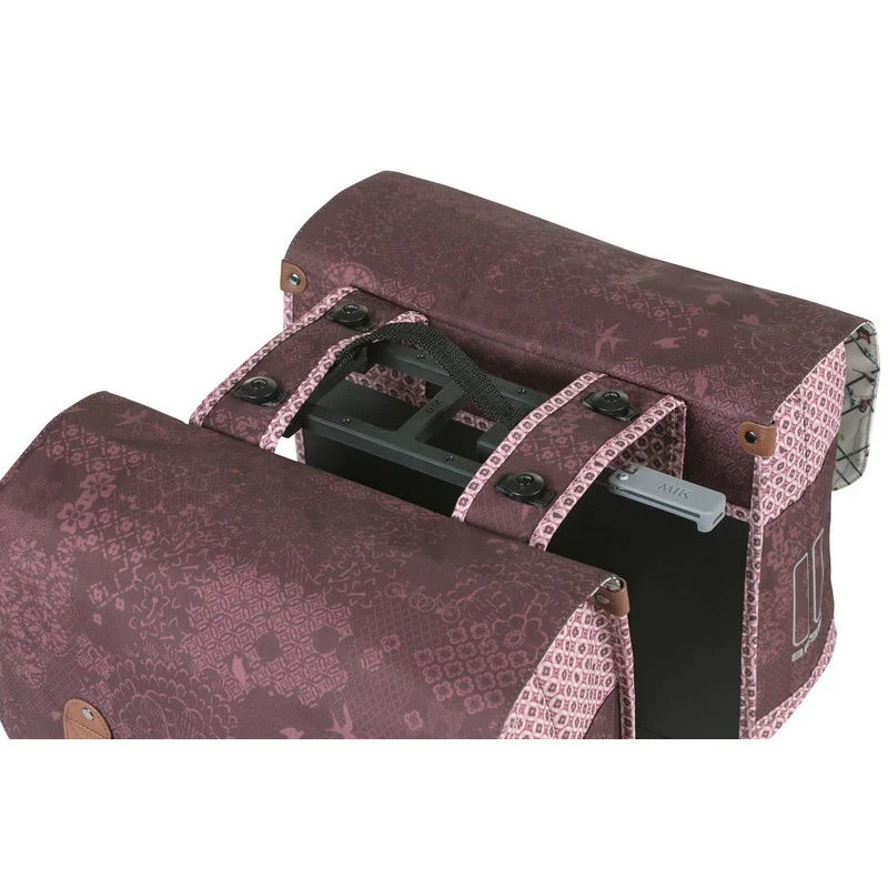 Basil Bohème double bike bag 35L