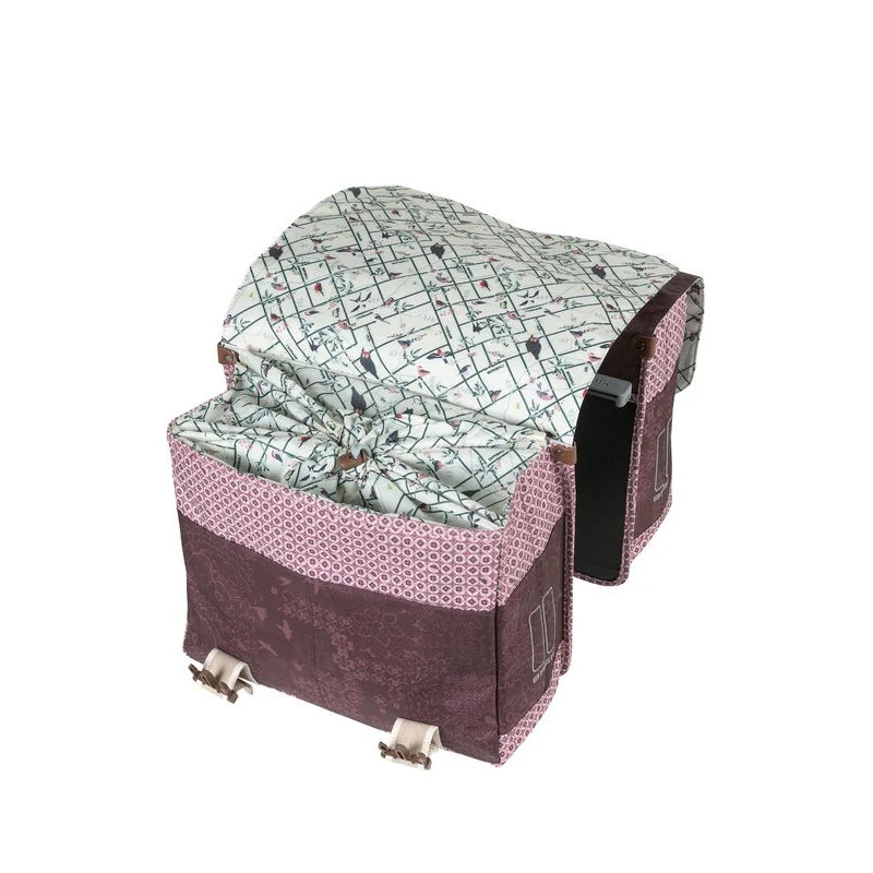 Basil Bohème double bike bag 35L