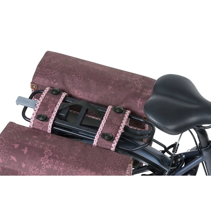 Basil Bohème double bike bag 35L