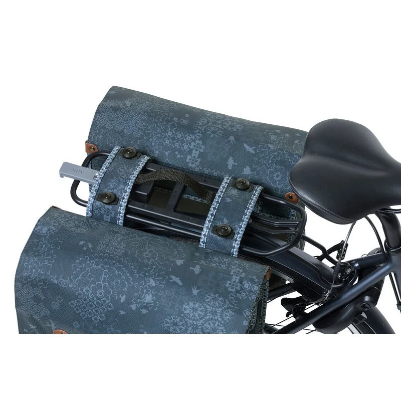 Basil Bohème double bike bag 35L