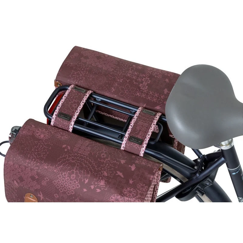 Basil Bohème double bike bag 35L