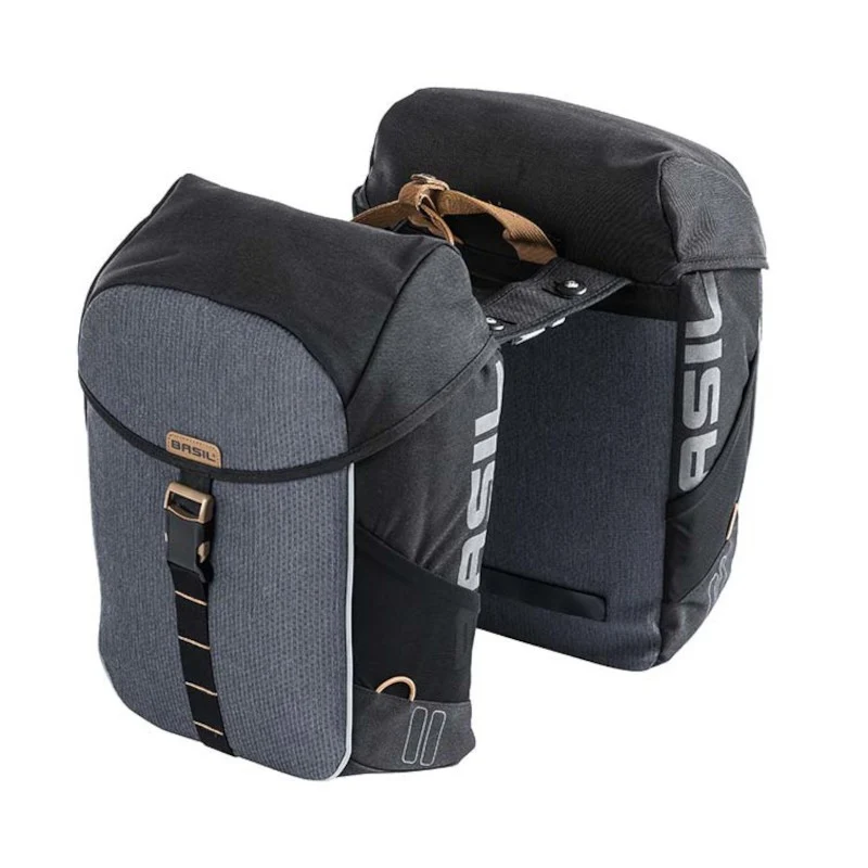 Basil Miles double bike bag 34L