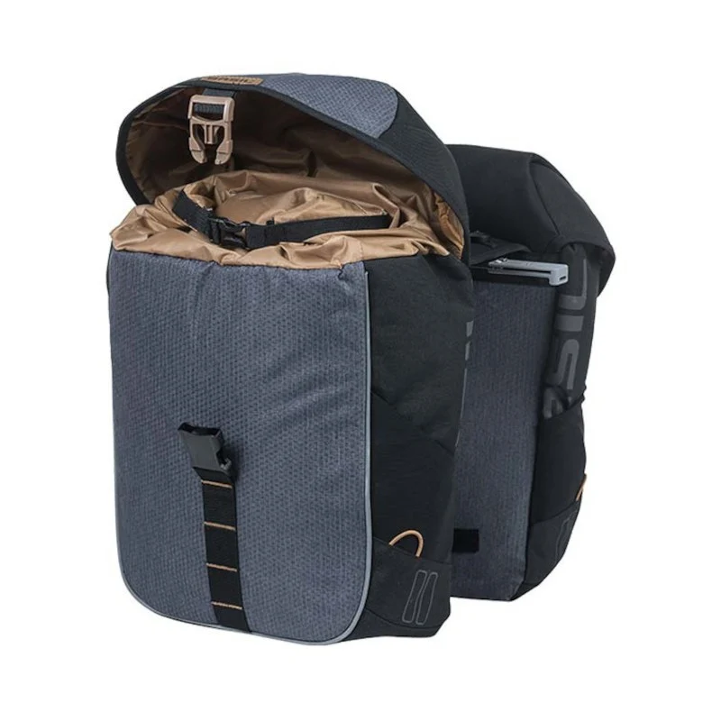 Basil Miles double bike bag 34L